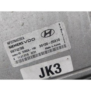 Módulo de Control del Motor para Sonata NF 2004-2008, Usado, ORIGINAL, 3910025310 - Product Image 4