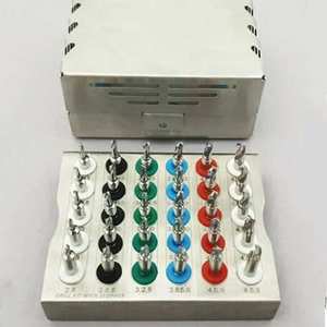 Kit universel de forets coniques pour implants dentaires en acier, outils de perçage chirurgical, écologiques et durables, Narham Enterprises - Product Image 4