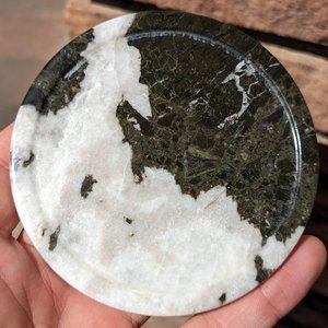 Ensemble de 6 dessous-de-verre en onyx zèbre noir, sculptés à la main, élégants, décoration de la maison, cadeau - Product Image 6