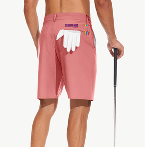 Nouveau design, prix bas, shorts de golf pour hommes, motif uni, imperméables, séchage rapide, personnalisables, mode, vente en gros, sport, décontracté, streetwear - Product Image 2