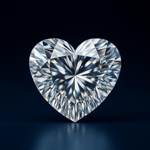 Diamante Suelto Cultivado en Laboratorio, Corte Corazón, Color E, Claridad VVS2, 1-10 CT, Certificado IGI para Joyería - Product Image 1