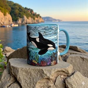 Mug en céramique personnalisé de haute qualité, impression par sublimation, compatible lave-vaisselle et micro-ondes, boîte cadeau incluse pour cafés et bureaux - Product Image 5