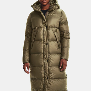 Chaqueta Larga de Plumón Negra para Hombre, con Capucha, Resistente al Viento, Abrigo de Invierno Informal, Grueso, con Cierre de Cremallera, Color Sólido - Product Image 6