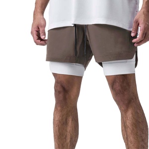 Men's Soft Casual Drawstring Shorts with Elastic Waist Sportswear Ideal for Relaxed Fit and Casual Double <b>Layer</b> shorts For men - Product Image 4