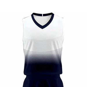 Servicio OEM, Precio al por Mayor, Ropa Deportiva, Uniformes de Voleibol, Diseña tus Propios Uniformes de Voleibol sin Mangas para Hombre, Sublimados - Product Image 5