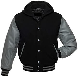 Chaqueta Bomber Varsity Personalizada para Hombre 2025, Diseño Sostenible a Prueba de Viento con Cuello Alto, Chaqueta de Béisbol Letterman al por Mayor - Product Image 4