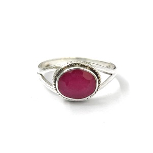 แหวนมอสซาไนต์ทับทิม 3.1 กรัม สวยงามและทนทาน ประเภทสินค้า - Product Image 1