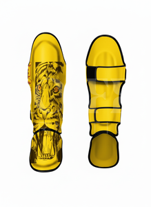 Protège-tibias professionnels robustes pour Muay Thai, Kick Boxing, MMA, arts martiaux, entraînement complet, protection intégrale pour hommes - Product Image 6