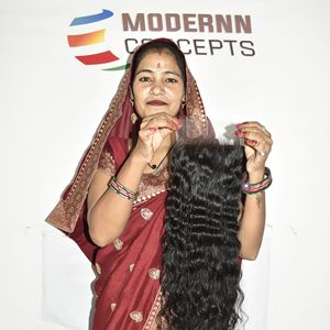 Extensions de cheveux humains bruts vierges indiens bouclés, cuticules alignées, de qualité supérieure, 6*6 HD Closure, provenant d'un seul donneur, vente en gros - Product Image 2