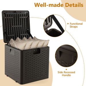 Contenitore per Stoccaggio Resistente alle Intemperie da 31/73/100 Galloni con Coperchio Bloccabile per Uso Tutto l'Anno - Product Image 6