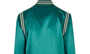 Chaqueta Varsity de Invierno Personalizada para Hombre, Satén, Impermeable, Reversible, con Botones a Presión, Diseño Paisley y Leopardo, OEM/ODM - Product Image 4