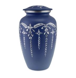 Urne funéraire en aluminium Cherished Spirit - Urne funéraire polie pour cendres - Product Image 1