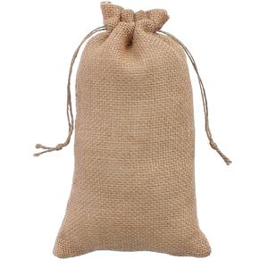 Bolsa con cordón de yute de arpillera ecológica y respetuosa con el clima 100% para cacao biodegradable de Bangladesh. - Product Image 4