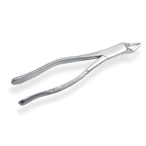 Forceps d'extraction dentaire # 3 instruments chirurgicaux d'extraction dentaire supérieure et inférieure en acier inoxydable, poignée ergonomique, manuel, certifié CE - Product Image 1