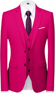 Plus Size Men Casual Business <b>Suit</b> Formal Wedding Casual Breathable Dress Pant Coat 2 Piece Men <b>Suit</b> - Product Image 3