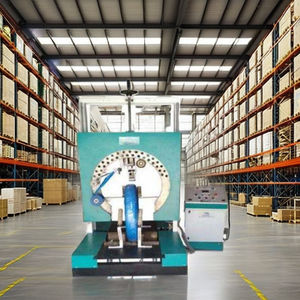 Máquina Envolvedora Vertical Automática Eléctrica H600L con PLC y Motor para Embalaje de Madera - Product Image 1