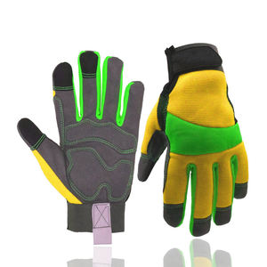 Guantes de Mecánico de Cuero Diseñados para la Seguridad de las Manos, Comodidad, Trabajo Pesado, Agarre Fuerte, Antideslizantes - Product Image 2