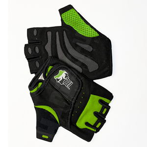 Gants de musculation professionnels Vivid Greens avec rembourrage amélioré de la paume |   Poignée antidérapante de qualité supérieure pour un équipement de musculation ultime - Product Image 6