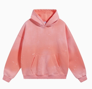 Sweat-shirt à capuche oversize pour homme, couleur unie, en molleton de coton, décontracté, avec poche, style tricoté, coupe classique, pour l'automne - Product Image 6