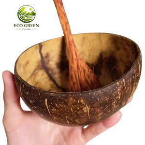 Vente en gros de bols en noix de coco naturels, bols en coquille de noix de coco pour café, restaurant, cuisine, salle à manger, approvisionnement en vrac - Product Image 5