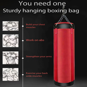 Hanging Fist Punching <b>Bag</b> <b>Boxing</b> Punching <b>Bag</b> Sanda Martial Arts <b>Boxing</b> Training Sandbag - Product Image 5