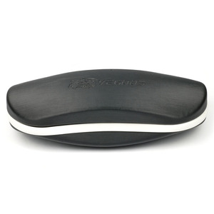 กล่องใส่แว่นตาหนัง PU ลายเส้นสีดำแบบคลาสสิก - Product Image 3