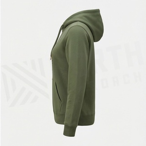 Sudadera con Capucha Oversize para Mujer con Estampado Puff, Transpirable, Estilo Urbano Básico, Ropa Superior Personalizable en Color, Venta al por Mayor - Product Image 3