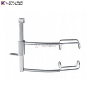 Retractor de Párpados MURDOCK de 5 cm, Retractor Oftálmico de Acero Inoxidable, Uso Quirúrgico, Reutilizable, Estéril, Instrumentos Médicos para Cirugía - Product Image 2