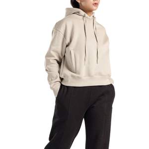 Sudadera con Capucha Personalizada al por Mayor para Mujer, de Algodón y Felpa, Estilo Oversize, Informal, para Invierno - Product Image 5