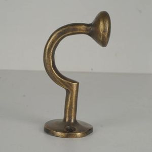 Decorative Brass Wall <b>Hooks</b> Artistic Craftsmanship Unique Design Perfect For Living Room Bedroom Storage Organizer - Product Image 1