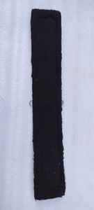 Sangle d'équitation synthétique anglaise avec coutures en nylon 9 brins, doublure en fausse fourrure douce, sangle de cheval synthétique anglaise durable - Product Image 4