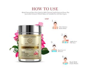 Masque facial aux herbes de rose KHADI NATURAL, 50g - Product Image 4
