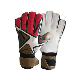 Gants de gardien de but de football Econex Sports, en cuir PU, antidérapants, respirants, fermeture à boucle, protection sportive unisexe - Product Image 5