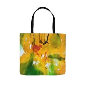Nouveau sac fourre-tout en toile de coton écologique au design minimaliste noir et gris, avec broderie et fermeture éclair, réutilisable pour la plage et le shopping - Product Image 1