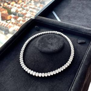 สร้อยคอเพชรแล็บดีไซน์หรูหราจาก Dylam Fine Jewelry ของขวัญสุดพิเศษสำหรับเธอ - Product Image 1