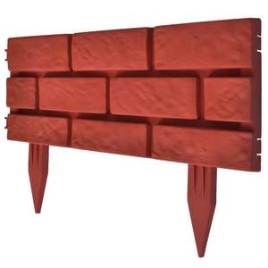 Diviseur de pelouse de 11 pièces avec des fournitures de jardin élégantes en briques - Product Image 2