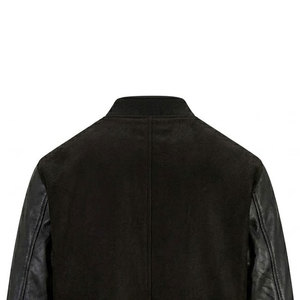 Custom Manufacturer High Quality Knitted Breathable Winter Wear Custom Turn Down Collar Design Men's Varsity <b>Jackets</b> - Product Image 5