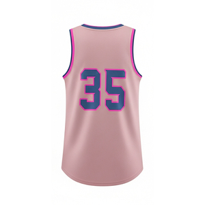 Proveedor de Ropa Deportiva OEM, Jersey de Baloncesto Personalizado para Hombre, Jersey de Baloncesto Ligero que Absorbe la Humedad, Jersey de Baloncesto Premium - Product Image 3