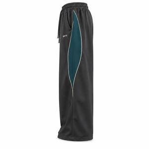 Pantalones Deportivos Anchos para Hombre, Cintura Elástica con Cordón, Franja Lateral, Estilo Casual, para Otoño - Product Image 3
