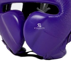 Protector de Cabeza Ligero para Boxeo, de Cuero Transpirable y Ajustable, con Diseño Personalizado para Entrenamiento de MMA 2026 - Product Image 3