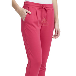 Pantalon de jogging en molleton 100 % coton de haute qualité pour femme – Léger, respirant et personnalisable, coupe ajustée - Product Image 4