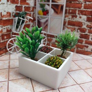 Juego de estantes de almacenamiento en miniatura a escala 1:12, muebles coloridos para casa de muñecas, estante de juguete para decoración de interiores, para mayores de 14 años - Product Image 3