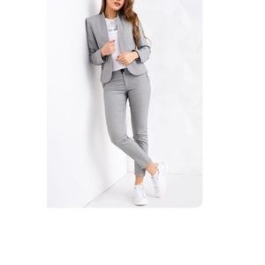 Precio de fábrica, moda, alta calidad, algodón, satén, Pantalones de mujer, pantalones ajustados, Frente plano, estilo Cargo, logotipo verde para primavera - Product Image 3