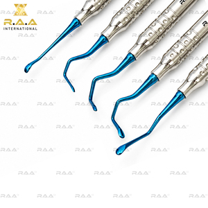 Juego de 5 Instrumentos Dentales de Titanio para Procedimientos de Túnelización Vista, R.A.A. INTERNATIONAL, Calidad Premium - Product Image 3