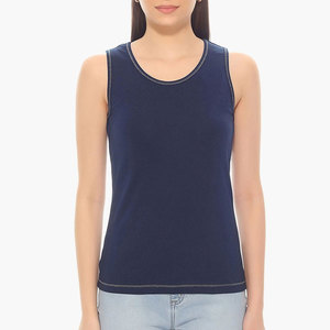 Camisetas sin Mangas para Mujer de Alta Calidad Hechas a Medida, 100% Algodón, Secado Rápido, Transpirables, Estilo Casual, Servicio OEM - Product Image 1
