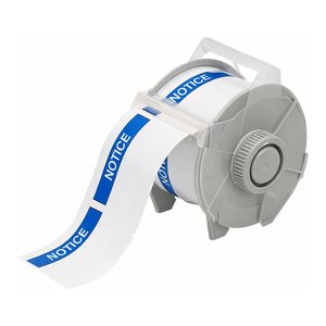 Brady Permanent <b>Vinyl</b> Safety Labels 2.25 X 3.25 in Matte ANSI NOTICE for GlobalMark <b>Printer</b> - Product Image 2