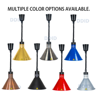 Lampe chauffante professionnelle en acier inoxydable pour buffet et maintien au chaud des aliments, équipement de cuisine pour hôtels, restaurants et cuisines commerciales