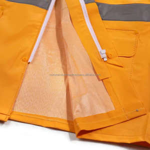 Impermeable para Adultos, Manga Larga, Bolsillo Reflectante, Tela de PVC Resistente, Reutilizable, Cortavientos, Simple, para Pesca, Sin Reseñas Aún - Product Image 4