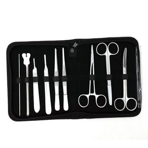 Kit d'instruments chirurgicaux médicaux en acier inoxydable, manuel, réutilisable, pour le stockage et le transport en salle d'opération - Product Image 1