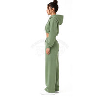 En Tendance Actuellement : Ensemble de Survêtement Court pour Femme 100% Coton Léger Séchage Rapide Personnalisable Tendance Décontracté Assorti